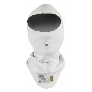 Porsche Motorsport officially licensed Nomex balaclava in white from Stand21